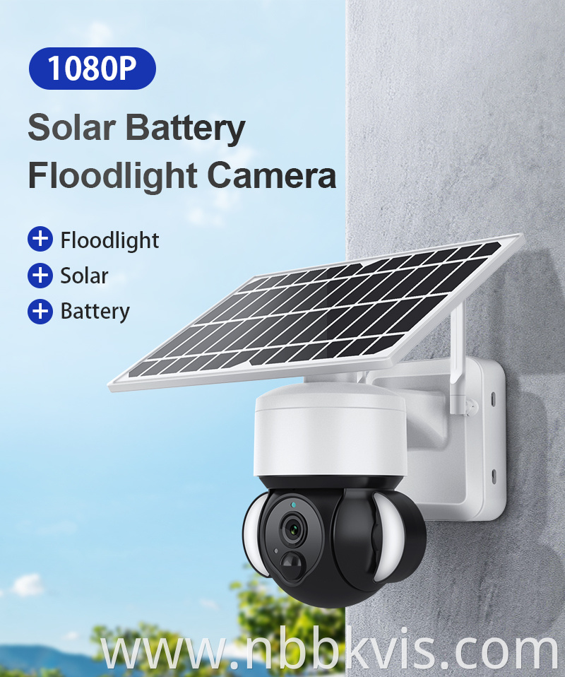 CCTV 1080P Wifi Solar Battery Outdoor Camera